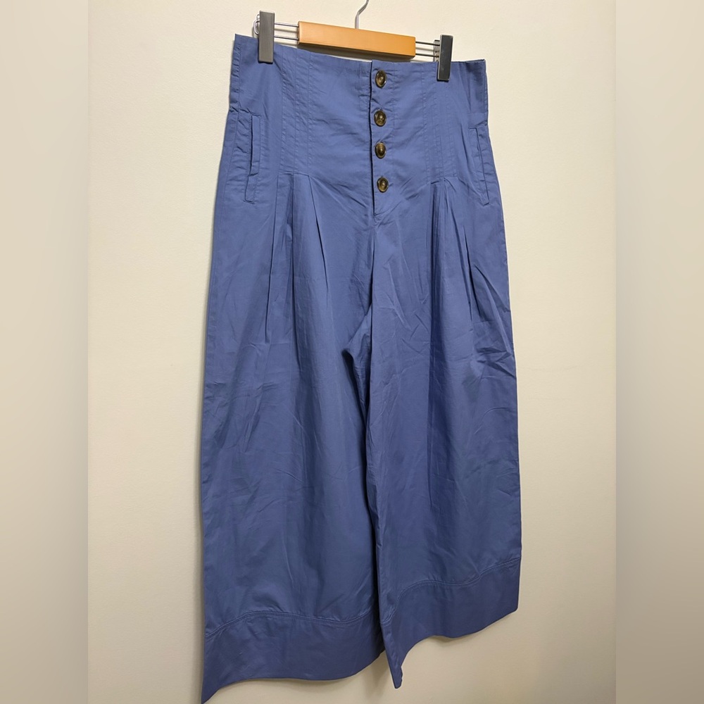 Forever 21 Purple Button-Front Pants